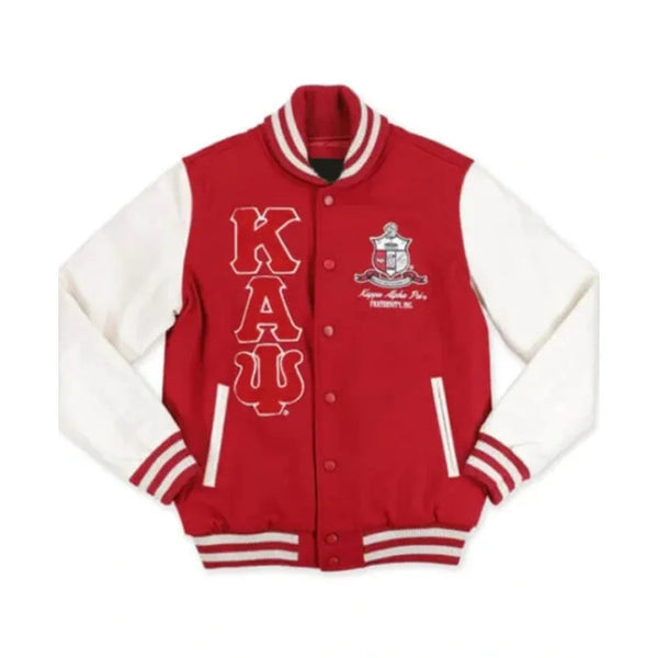 Kappa Alpha Psi Red Letterman Jacket