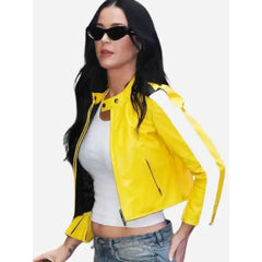 Katy Perry Biker Leather Jacket