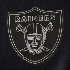 Las Vegas Raiders Black Wool Varsity Jacket