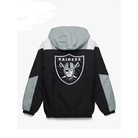 Raiders Starter Black and Grey Jacket