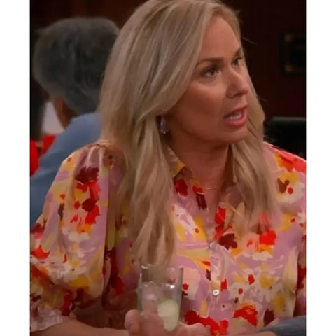 Leanne S1 Leanne Morgan Floral Shirt