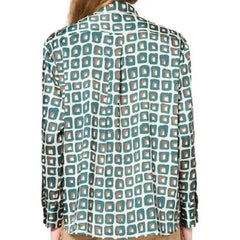 Leanne S01 Kristen Johnston Geometric Shirt