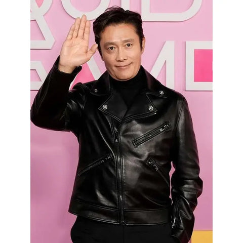 Lee Byung-hun Squid Game S02 Leather Jacket