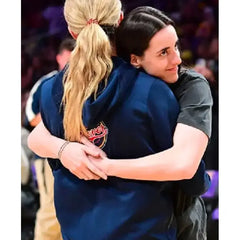 Lexie Hull Indiana Fever v Los Angeles Sparks Blue Hoodie