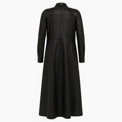 Liv Tyler Paris Fashion Week Black Leather Coat