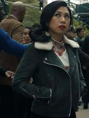The Equalizer S02 Liza Lapira Leather Jacket