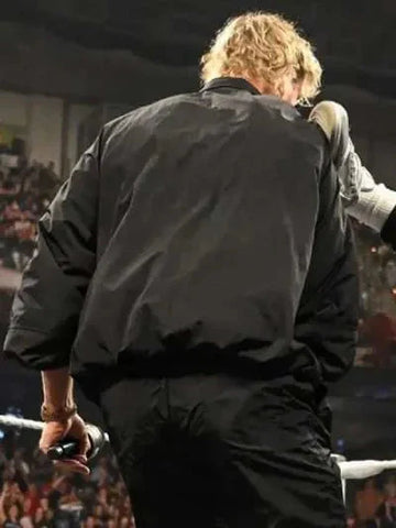 WWE Raw 2025 Logan Paul Black Jacket