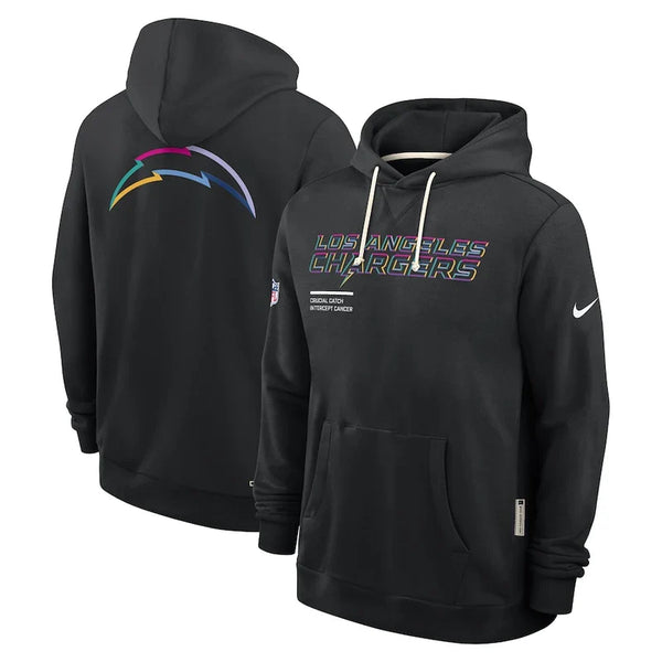 Los Angeles Chargers Black 2025 Dri-FIT Hoodie