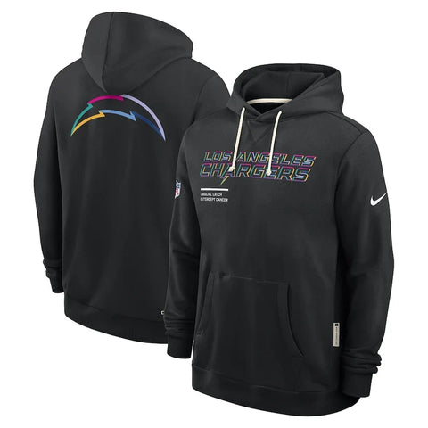 Los Angeles Chargers Black 2025 Dri-FIT Hoodie