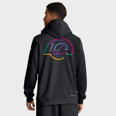 Los Angeles Rams Black 2025 Dri-FIT Hoodie