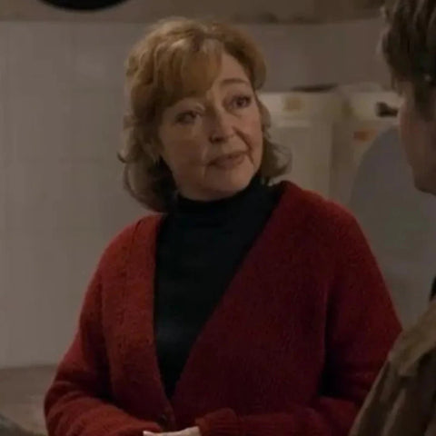 Martine Rigal Misericordia Red Cardigan