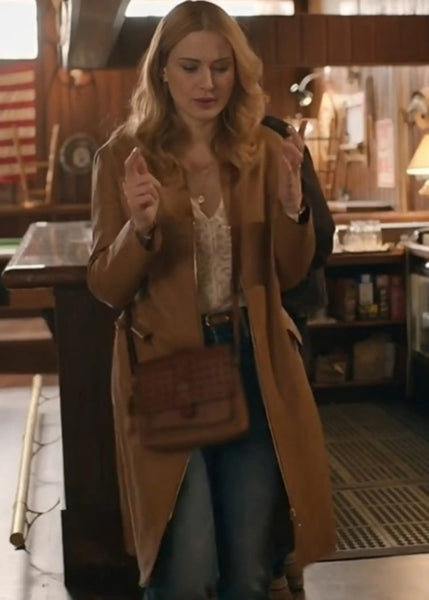 Melinda Monroe Virgin River Brown Coat