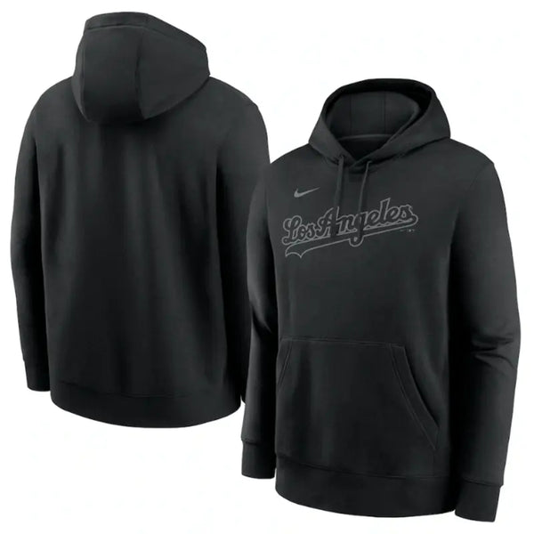 Los Angeles Dodgers Nike Black Pullover Hoodie