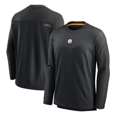 Mike Tomlin Steelers Black Sweatshirt