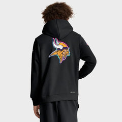 Minnesota Vikings Black 2025 Dri-FIT Hoodie