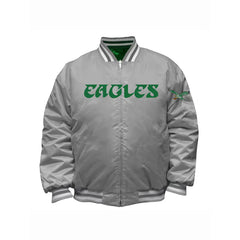 Mitchell & Ness Philadelphia Eagles Grey Jacket