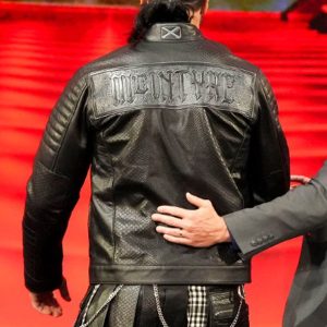 WWE Raw Drew McIntyre Black Leather Jacket