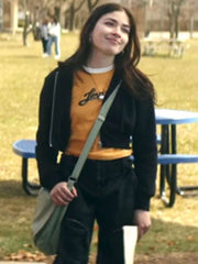 Melissa Collazo Motorheads Black Cropped Jacket