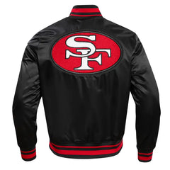 Retro Classic 49ers San Francisco Satin Jacket