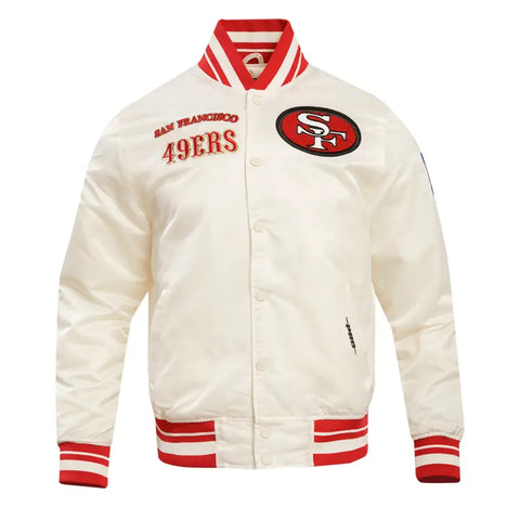 Retro Classic 49ers San Francisco Satin Jacket