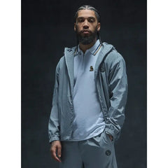 OVO Nylon Track Black & Grey Jacket