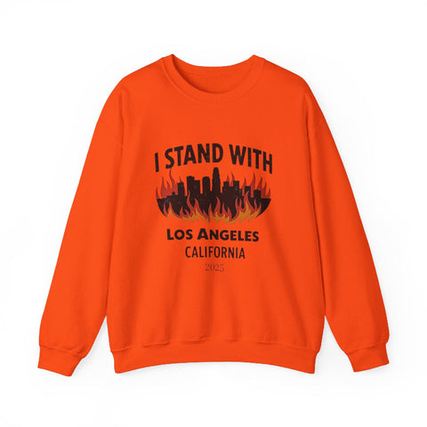 I Stand With Los Angeles California 2025 Sweatshirt