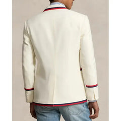 Polo Ralph Lauren Team USA Flagbearer 2024 Olympic White Blazer