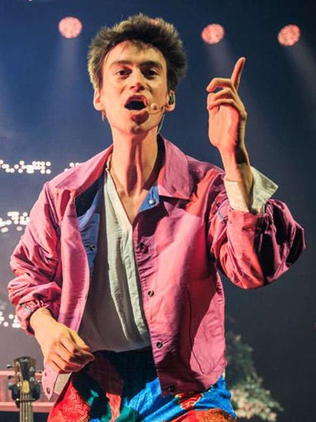 Jacob Collier Pink Jacket