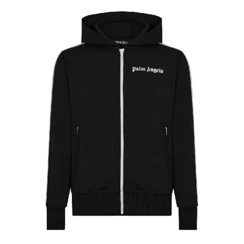 Palm Angels Side Stripe Black Hoodie
