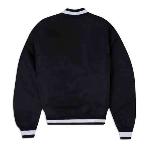 Philadelphia Eagles Logo Select Black Satin Jacket