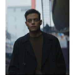 Rami Malek 2025 Movie The Amateur Black Coat