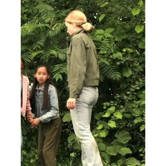 Reacher S01 Willa Fitzgerald Green Jacket