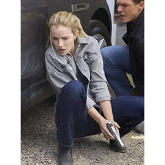 Reacher 2022 Willa Fitzgerald Jacket