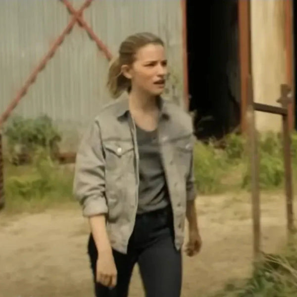 Reacher 2022 Willa Fitzgerald Jacket