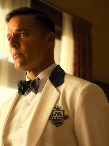 Palm Royale S01 Robert White Crop Blazer