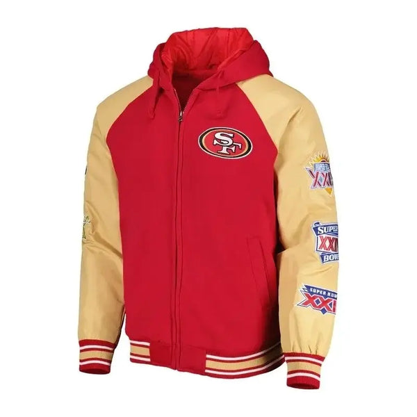 SF 49ers Super Bowl Varsity Jacket
