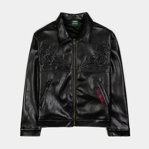 SP x Scarface Roses Leather Jacket