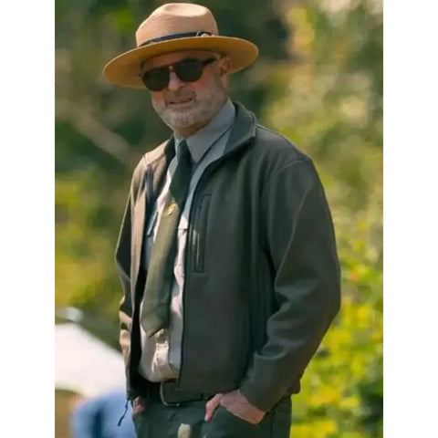 Sam Neill Untamed 2025 Green Jacket
