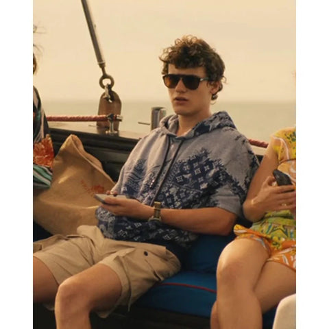 Sam Nivola The White Lotus S03 Printed Hoodie