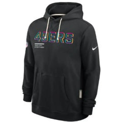 San Francisco 49ers Black Dri-FIT Hoodie