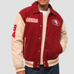 San Francisco 49ers Varsity Bomber Jacket