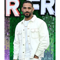 Sandro Farmhouse Freakier Friday White Jacket