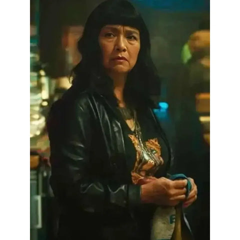 Sarah Lam Fight or Flight 2025 Leather Jacket