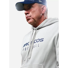 Sean Payton Denver Broncos Grey Hoodie