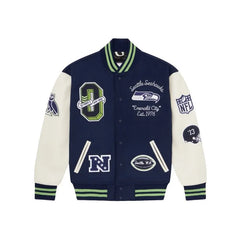 Seattle Seahawks OVO Blue Jacket