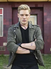 Jace Wayland Shadowhunters Biker Leather Jacket