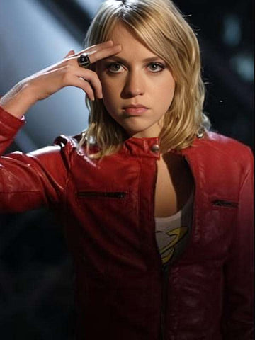 Imra Ardeen Smallville S08 Red Jacket