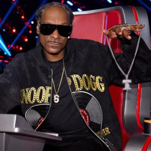 Snoop Dogg The Voice S28 Black Bomber Jacket