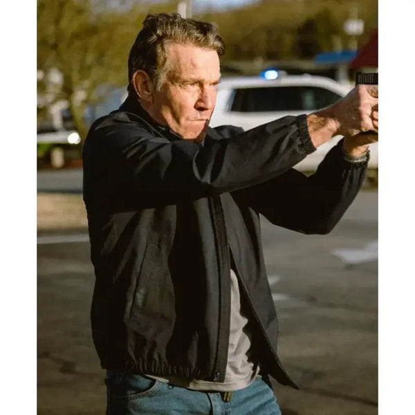 Sovereign Dennis Quaid Black Jacket