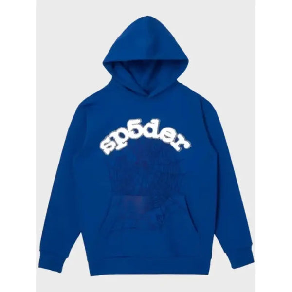 Sp5der Websuit Blue Hoodie